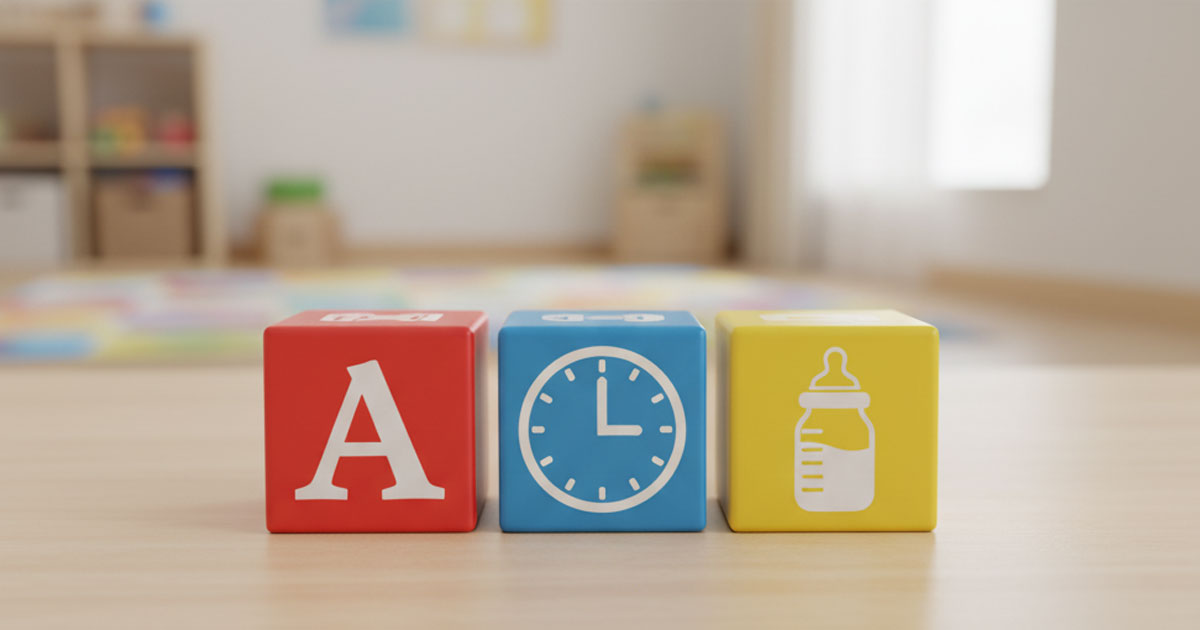 1号認定、2号認定、3号認定の違いを比較する表のイメージイラスト