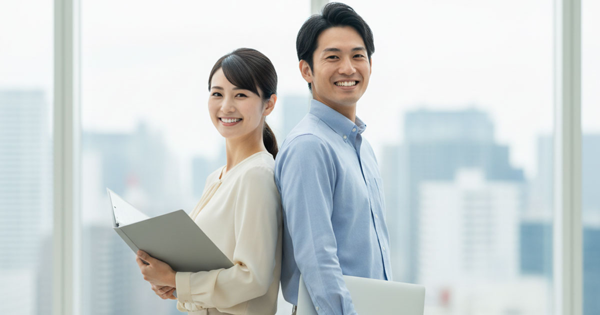 夫婦で協力するための保活タスク分担リスト。パパ向け、ママ向け、共同で行うタスクをアイコンで表示。